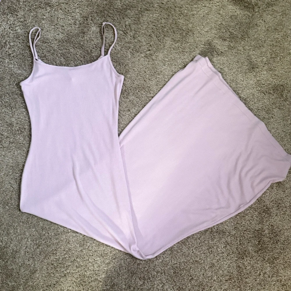 Skims Soft Lounge Slip Dress: Morganite - Picture 2 of 4